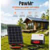 Zestaw 2x410W+regulator MPPT 45A+kable