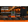 Zestaw zasilania 375W do kampera, łódki, działka - panel + regulator MPPT+ kable +akumulator LiFePo4 200Ah