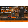 Zestaw zasilania 200W do kampera, łódki, działka - SZTYWNY panel + regulator MPPT+ kable