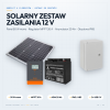 Zestaw solarny 12V 50W MPPT 20A akumulator 20Ah IP65 monitoring, kamera GSM, pastuch, oświetlenie, czujniki