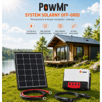 Zestaw 2x410W+regulator MPPT 45A+kable