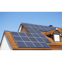 Kompletna elektrownia słoneczna 6kW+12x505W z sys montażowym na dach płaski inwazyjnym, nogi regulowane