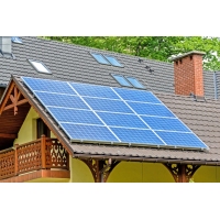 Kompletna elektrownia słoneczna 9kW + 18x505W MONO z sys montażowym na dachówkę ceramiczną lub betonową