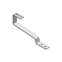 Hak dachowy na dachówkę karpiówkę S4562 – stal A2