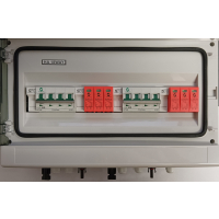 Rozdzielnia DC 1000V fotowoltaika IP65 2 Stringi