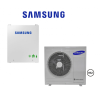 Zestaw pompa ciepła Samsung 12kW, zbiornik buforowy 100L i wyposażenie