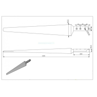 Śmigło IstaBreeze 107 cm – część zamienna do turbiny