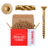 Wkręty ciesielskie Torx 6x50mm do drewna – 200 szt.