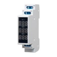 Wskaźnik napięcia fazowego 3-fazowy S958 – wyświetlacz LED