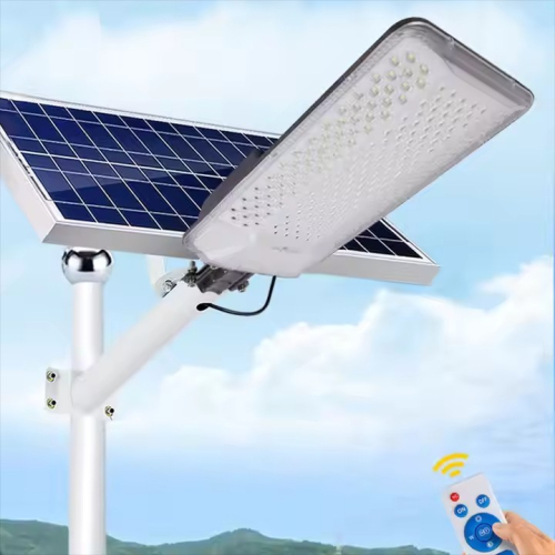 Lampa uliczna solarna model 1600W 40Ah panel 50W