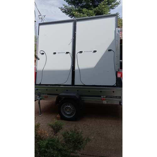 Przyczepka fotowoltaiczna 8x380W – mobilna elektrownia 3kW