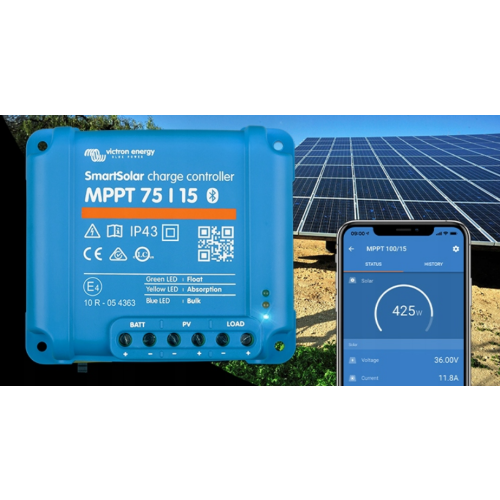 Regulator MPPT Victron SmartSolar 75/15A 12/24V Bluetooth