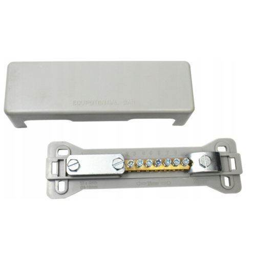 Szyna łącznikowa do akumulatorów 7x25mm² + 1x50mm² równoległe