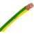 Kabel uziemiający 6mm2 zielono-żółty H07V-K (LgY) – 1m